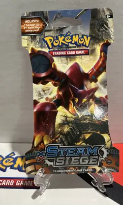 Pokemon Tcg XY Steam Siege Sleeved Booster Packs (4) Full Art Set 2016 Sealed - Image 4