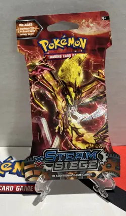 Pokemon Tcg XY Steam Siege Sleeved Booster Packs (4) Full Art Set 2016 Sealed - Image 5