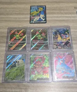 Pokemon Journey Together Illustration Rare & Full Art Lot Of 7 - Image 1