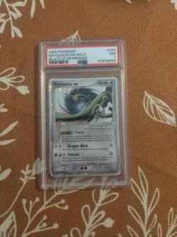 Pokemon Rayquaza EX #39 Black Star Promo 2006 PSA 7 Near Mint - Image 1