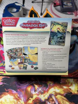 Pokemon TCG - Paradox Rift Elite Trainer Box [PokeCenter] - New/Factory Sealed - Image 3