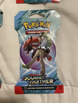 4 Scarlet & Violet: Journey Together New Booster Packs Pokemon TCG Sleeved - Image 3