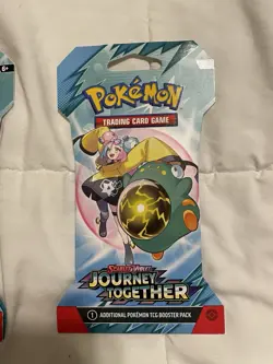 4 Scarlet & Violet: Journey Together New Booster Packs Pokemon TCG Sleeved - Image 4