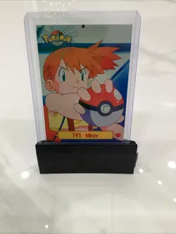 Pokemon TCG Misty TV3 Topps T.V. Series 1 NM Condition - Image 1