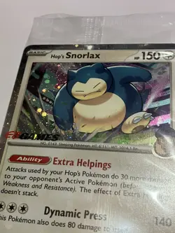 Hop's Snorlax 117/159 - Stamped EB Games Journey Together Promo - Pokemon TCG - Image 4