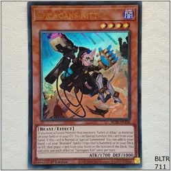 Springans Kitt - BLTR-EN108 - Ultra Rare 1st Edition Yugioh - Image 1