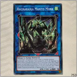 Ragnaraika Mantis Monk - LEDE-EN048 - Common 1st Edition Yugioh - Image 1