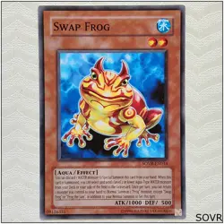 Swap Frog - SOVR-EN034 - Common Unlimited Yugioh - Image 1