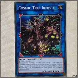Cosmic Tree Irmistil - INFO-EN051 - Common 1st Edition Yugioh - Image 1