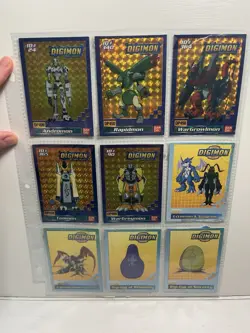 Digimon Vintage Toy Exclusive Bandai 21 Card Lot - Image 2