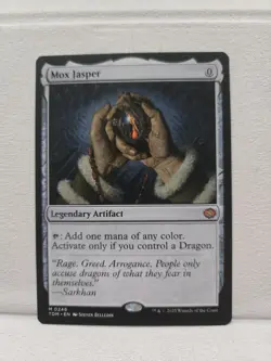 MTG Mox Jasper M0246 Tarkir Dragonstorm Regular Mythic Card Near Mint Condition - Image 1