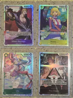 One Piece OP13 Full Set of SR, R, UC, C, L & 10 Don Cards Fresh Pulls 127 Cards - Image 1