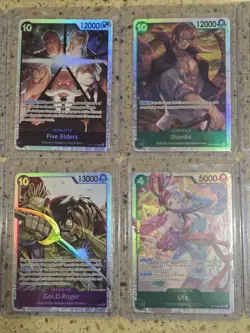 One Piece OP13 Full Set of SR, R, UC, C, L & 10 Don Cards Fresh Pulls 127 Cards - Image 5