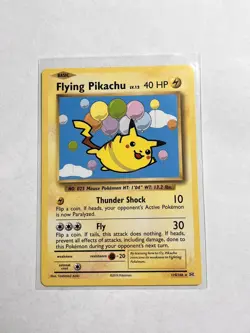 Flying Pikachu Pokemon XY Evolutions 110/108 2016 Secret Rare Card LP/NM - Image 1