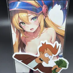 Dark Magician Girl Anime Waifu Card Doujin ACG Goddess Holo - Image 1