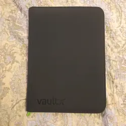 VaultX Premium 9-Pocket/360 Card Zip Binder - Image 1