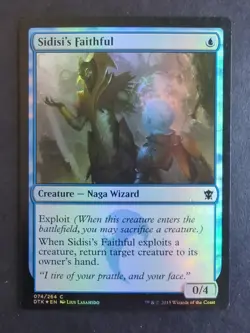 Sidisi's Faithful -Foil English MTG Dragons of Tarkir - Image 1