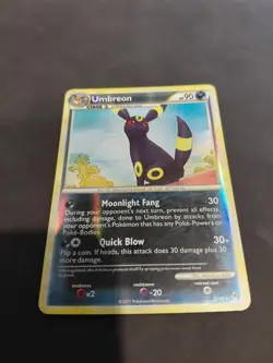 Pokemon TCG Umbreon Call of Legends Holo Rare Card 22/95 2011 Reverse Holo - Image 1