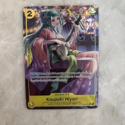KOUZUKI HIYORI OP06-106 Alt Art English One Piece Card Game TCG - Image 1