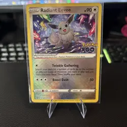 Radiant Eevee SWSH230 SWSH: Sword & Shield Promo Cards Holo NM - Image 3