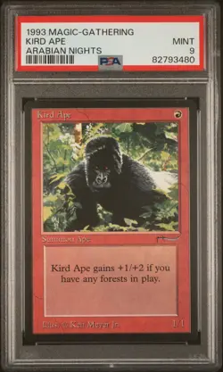 Kird Ape - Arabian Nights - MTG - Mint - PSA 9. More MTG in Store - Image 1