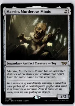 Marvin, Murderous Mimic Duskmourn: House of Horror Regular NM R 0253 - Image 1