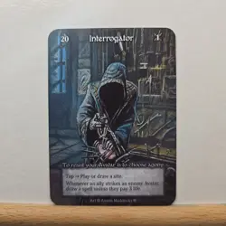 Interrogator Non Foil Avatar Sorcery Contested Realm Gothic - Image 1
