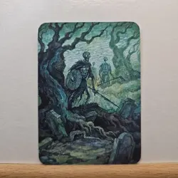 Skeleton FOIL promo token Sorcery Contested Realm Gothic - Image 2