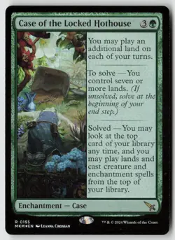 Case of the Locked Hothouse Murders at Karlov Manor (155) Foil - MTG - Image 1