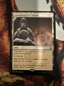 1x Abandoned Air Temple MTG Avatar: The Last Airbender Rare Nonfoil NM - Image 1