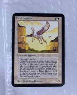 MTG Mesa Pegasus Alpha English Vintage "Hot" - Image 1