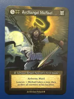 Archangel Michael Non Foil Unique Sorcery Contested Realm Gothic NM - Image 1