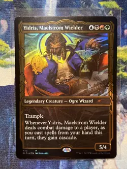 Yidris, Maelstrom Wielder (NM Gilded Foil) Secret Lair Showcase New Capenna MTG - Image 1