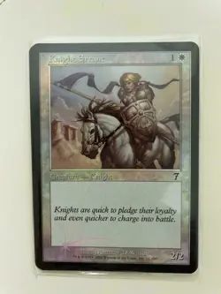MTG FOIL 7TH EDITION KNIGHT ERRANT NM MAGIC - Image 1