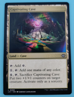 MTG Lost Caverns of Ixalan Captivating Cave #0268 (LCI) Common Unplayed - Image 1