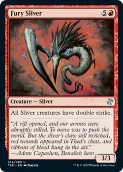 4 x Fury Sliver - Time Spiral Remastered - NM-Mint - MTG - Image 1