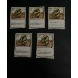 MTG plated sliver - set of 5 - Image 1
