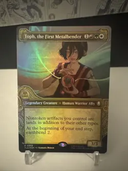 MTG: Avatar The Last Airbender: Toph The First Metalbender Borderless - Image 1
