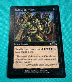 Culling the Weak - Exodus - MTG - Magic the Gathering - Image 1
