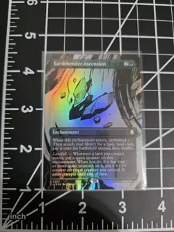 Earthbender Ascension 0307 TLA Extended Art Foil MTG Avatar NM/M - Image 1