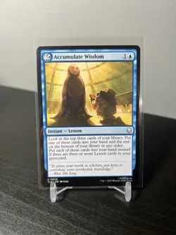 Accumulate Wisdom - MTG: Avatar The Last Airbender - U 0044 (Non-Foil) - Image 1