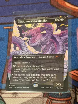 MTG Junji the Midnight Sky Secret Lair Encyclopedia Magic Unplayed - Image 1
