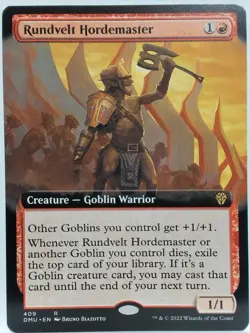 Rundvelt Hordemaster (Extended Art) rare #409 Dominaria United - Image 1