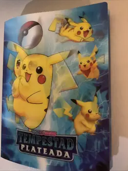 Holographic Pokemon Card Binder 120+Card Binder Cards Included Holo Rare Reverse - Image 4