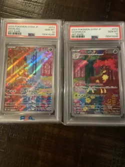 Deerling Sawsbuck AR SEQ Cyber Judge PSA 10 Gem Mint 2024 Pokemon Cards - Image 1