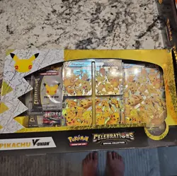 Pokemon TCG Celebrations 25th Anniversary Pikachu V-Union Special Collection Box - Image 2