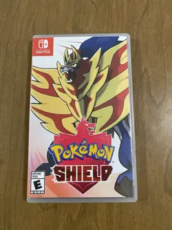 Pokemon Shield Nintendo Switch Game and Case - Image 1