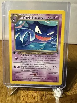 Pokemon TCG - Dark Haunter 1st Edition Neo Destiny 36/105 Uncommon LP Vintage - Image 1