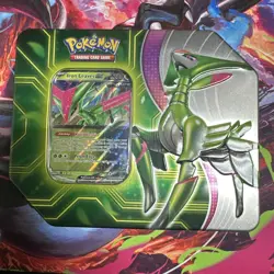 Pokemon TCG Paradox Clash Iron Leaves EX Sealed Tin - Image 1