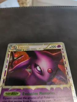 Espeon (Prime) Ultra Rare Holo 81/90 - Undaunted Pokemon TCG English LP - Image 2